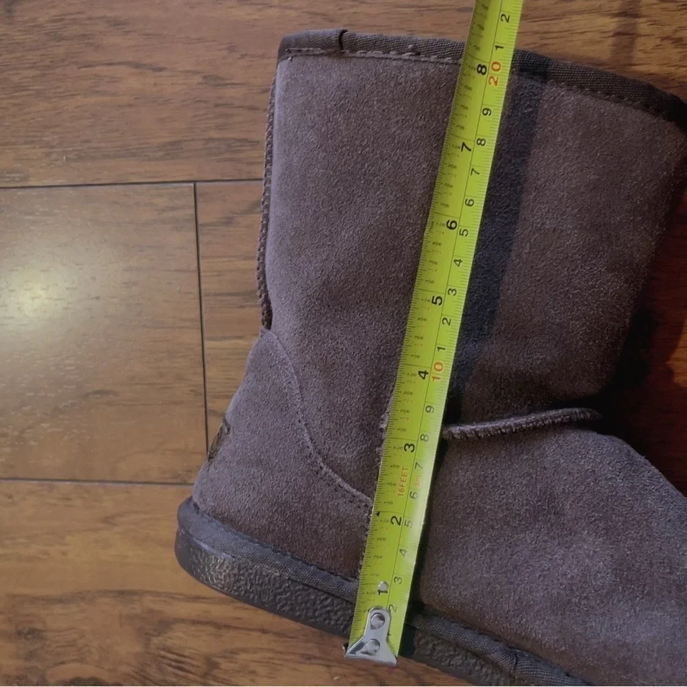 Beach Feet Women Australian Suede‎ Sheepskin Winter Snow Boots Size 9 Chocolate